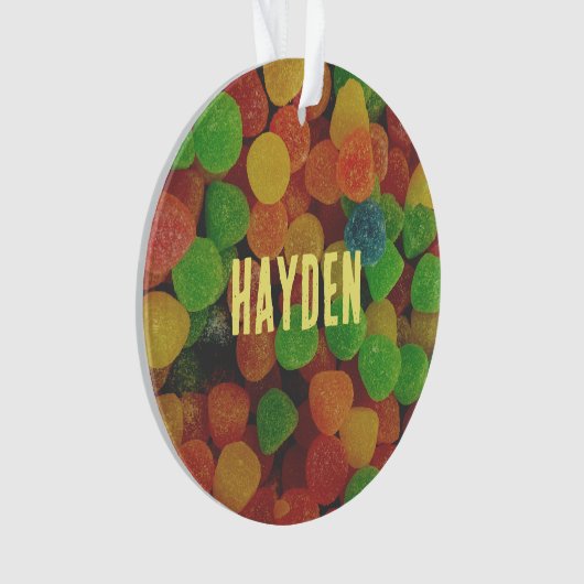 Cololrful Gumdrops Personalised (devant)