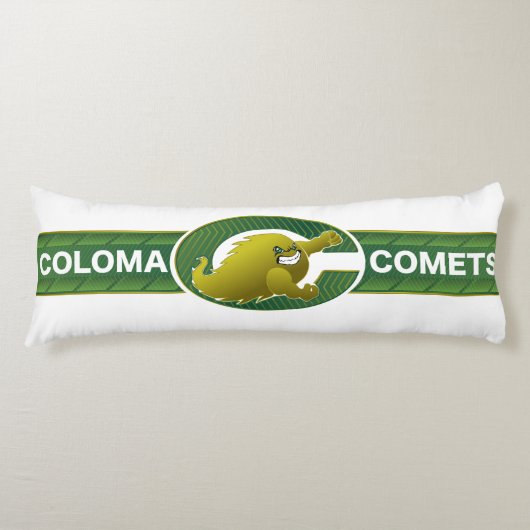 Coloma Comets Lichaamskussen (Voorkant)