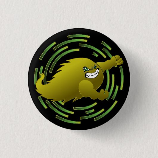 Coloma Kometen #4 Ronde Button 3,2 Cm (Voorkant)