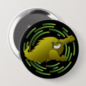 Coloma Kometen #4 Ronde Button 4,0 Cm (Voorkant /achterkant)