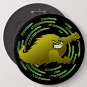 Coloma Kometen #4 Ronde Button 6,0 Cm (Voorkant /achterkant)