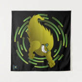 Coloma Kometen #4 Wandkleed (Voorkant (horizontaal))