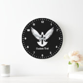 Colombe avec grande horloge de croix (Maison)