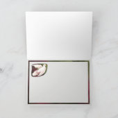 Colombe de carte de Noël de paix (Intérieur)