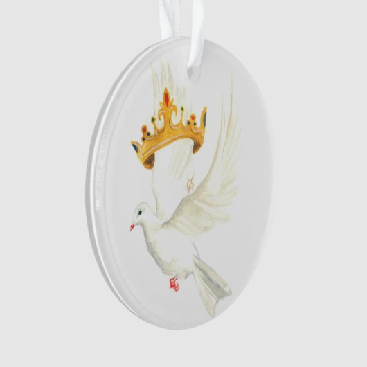 Colombe et couronne (devant)