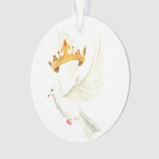 Colombe et couronne (devant)