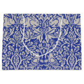 Colombe et lapin, William Morris Grand sac cadeau (Devant)