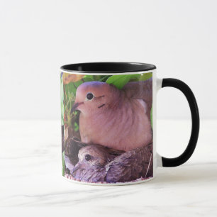 Colombe et maman de deuil Mug de bébé