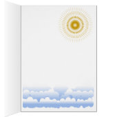 Colombes avec la carte faite sur commande (Intérieur (Droit))