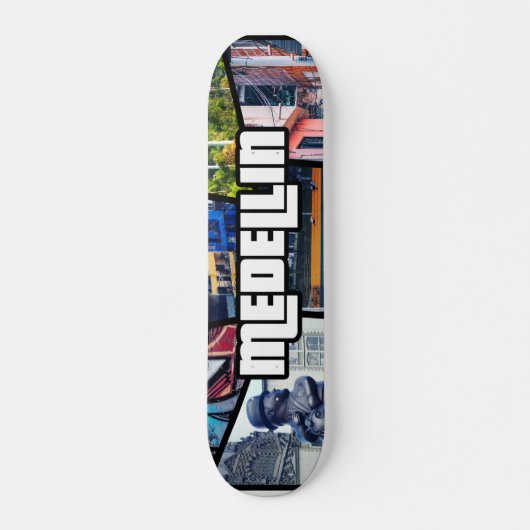 Colombia Antioquia Medellin Skateboard (Voorkant)