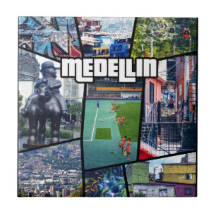 Colombia Antioquia Medellin Tegeltje