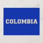 Colombia Briefkaart (Voorkant)