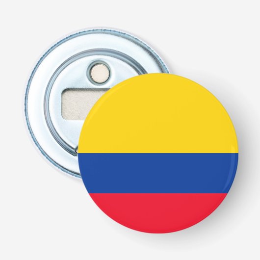 Colombia Button Flesopener (Voorkant)
