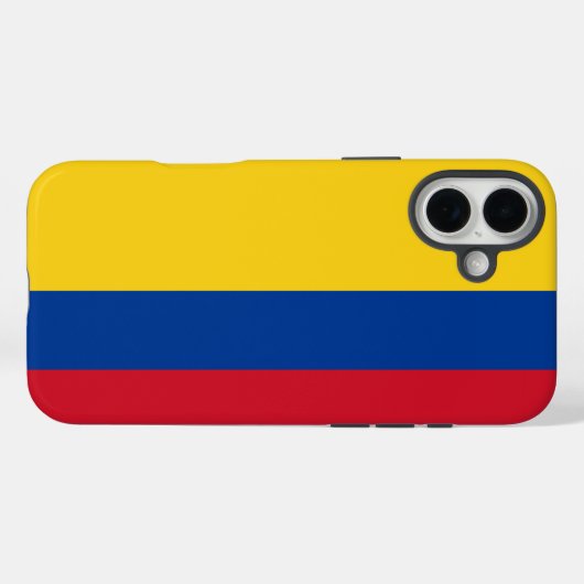 Colombia Case-Mate iPhone Case (Achterkant (horizontaal))