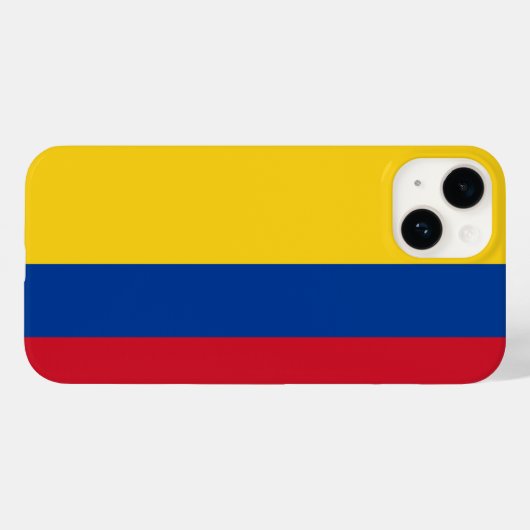 Colombia Case-Mate iPhone Case (Achterkant (horizontaal))