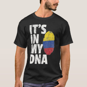 Colombia Colombiaanse Vlag Trots Land Thuis Natie T-shirt