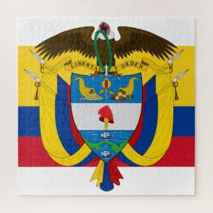 colombia embleem legpuzzel