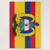 colombia emblem puzzel (Verticaal)