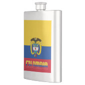 Colombia Flag Elegant Patriotic Flacon (Links)