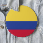 Colombia Flag Emblem Ronde Button 6,0 Cm (In situ)