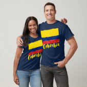 Colombia Flag T-Shirt (Unisex)