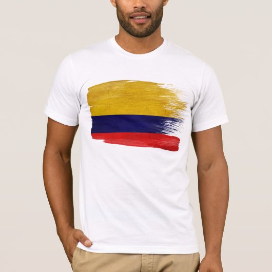 Colombia Flag T-Shirt (Voorkant)