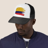 Colombia Flag Trucker Hat Pet (In situ)