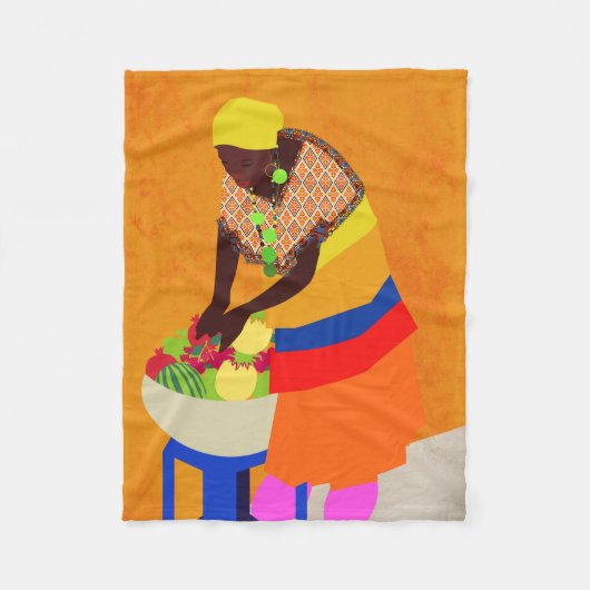 Colombia Fleece Deken (Voorkant)