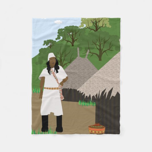 Colombia Fleece Deken (Voorkant)