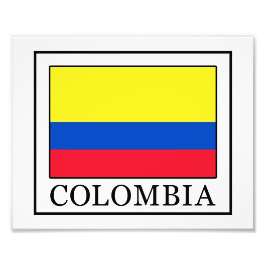 Colombia Foto Afdruk (Voorkant)