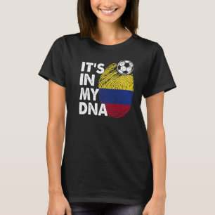 Colombia in mijn Colombiaanse dna-vlaggenteam Colo T-shirt