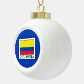 Colombia Keramische Bal Ornament (Rechts)