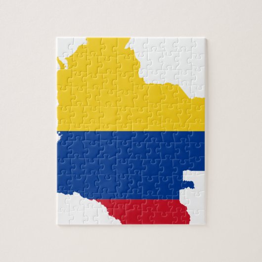 Colombia Legpuzzel (Verticaal)