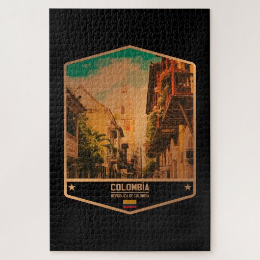 Colombia Legpuzzel (Verticaal)