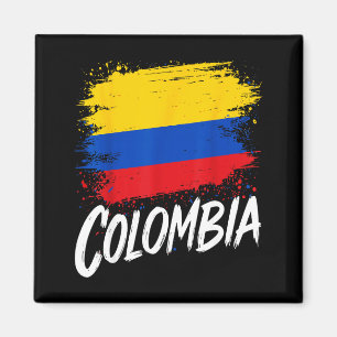 Colombia Liefhebber Colombiaanse Vlag Magneet