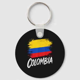 Colombia Liefhebber Colombië Vlag  Sleutelhanger