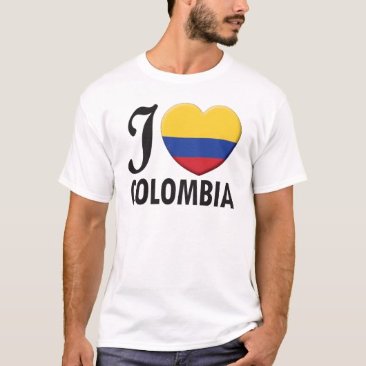 Colombia Love T-shirt (Voorkant)