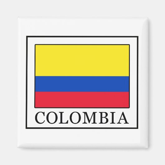 Colombia Magneet (Voorkant)