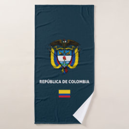 Colombia passport phone case badhanddoek