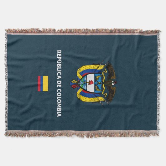 Colombia passport phone case deken (Voorkant)