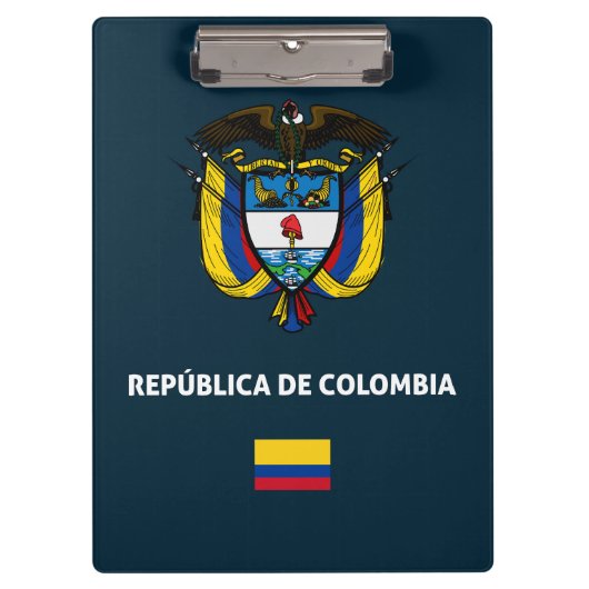 Colombia passport phone case klembord (Voorkant)