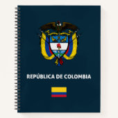 Colombia passport phone case notitieboek (Voorkant)