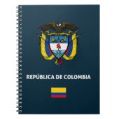 Colombia passport phone case notitieboek (Voorkant)