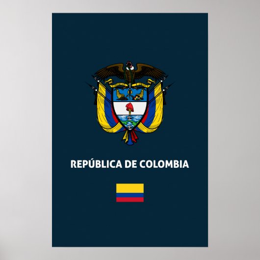 Colombia passport phone case poster (Voorkant)