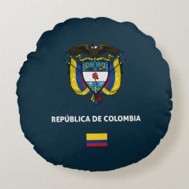 Colombia passport phone case rond kussen