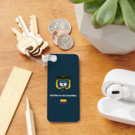 Colombia passport phone case sleutelhanger