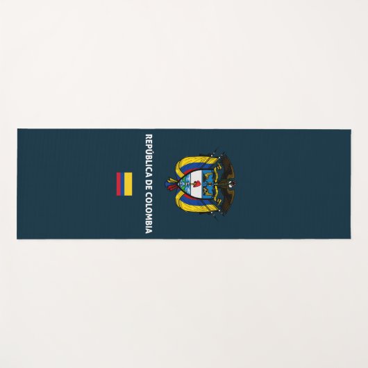 Colombia passport phone case yogamat (Voorkant (horizontaal))
