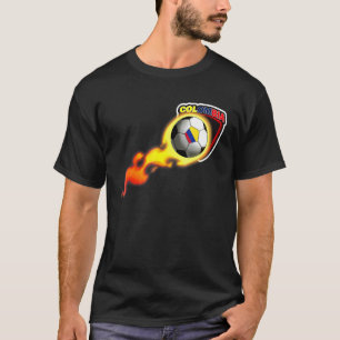 Colombia Pelota en Llamas Voetbal T-shirt