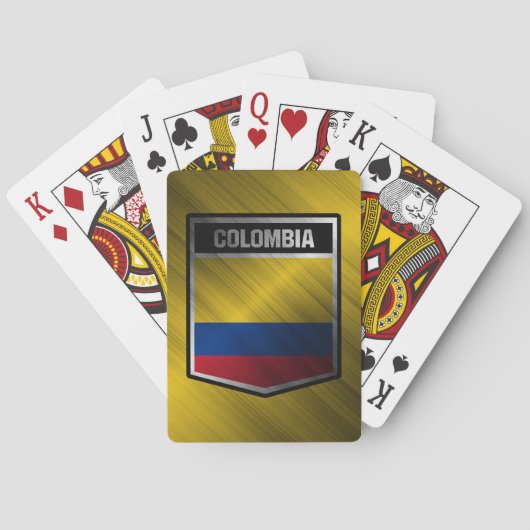 Colombia Pokerkaarten (Achterkant)