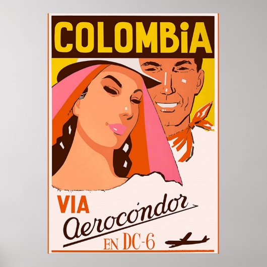 COLOMBIA POSTER (Voorkant)